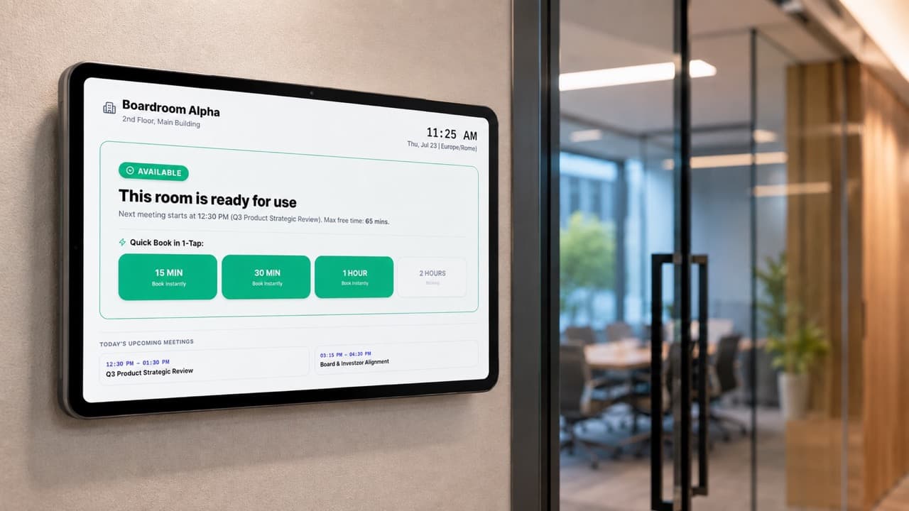 Skeedool Room Display Screen